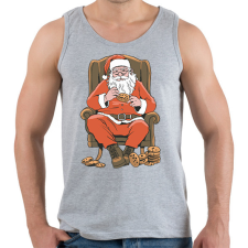 PRINTFASHION Télapó sütizik - Férfi atléta - Sport szürke atléta, trikó