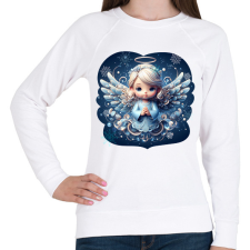 PRINTFASHION Téltündér - Női pulóver - Fehér női pulóver, kardigán