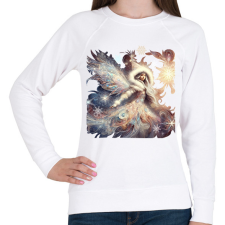 PRINTFASHION Téltündér - Női pulóver - Fehér női pulóver, kardigán