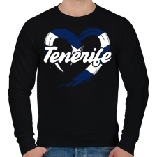 PRINTFASHION tenerife - Férfi pulóver - Fekete férfi pulóver, kardigán