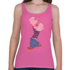 PRINTFASHION Tengerész - Női atléta - Rózsaszín