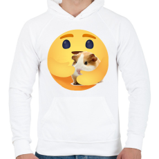 PRINTFASHION Tengerimalac - Férfi kapucnis pulóver - Fehér
