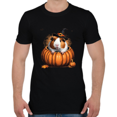 PRINTFASHION Tengerimalac tökben - Férfi póló - Fekete