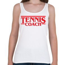 PRINTFASHION Tennis coach - Női atléta - Fehér