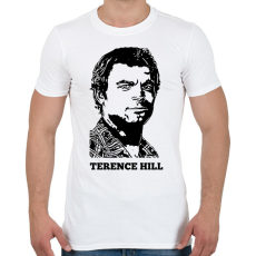 PRINTFASHION terence hill - Férfi póló - Fehér