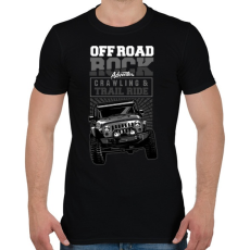 PRINTFASHION Terepen - Férfi póló - Fekete