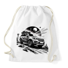 PRINTFASHION Terepjáró - Sportzsák, Tornazsák - Fehér tornazsák