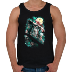 PRINTFASHION Térfigyelő - Férfi atléta - Fekete