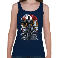 PRINTFASHION Terminátor - Női atléta - Sötétkék