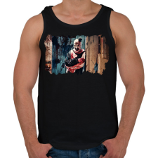 PRINTFASHION Terrifier bohóc - Férfi atléta - Fekete atléta, trikó