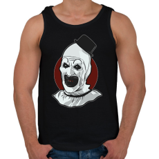 PRINTFASHION Terrifier - Férfi atléta - Fekete