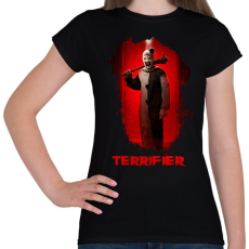 PRINTFASHION Terrifier gyilkol - Női póló - Fekete