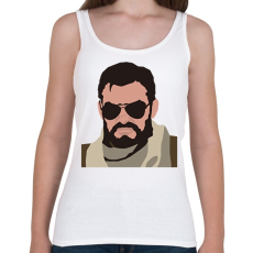 PRINTFASHION Terror - Női atléta - Fehér