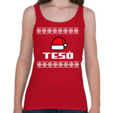 PRINTFASHION TESÓ - Női atléta - Cseresznyepiros