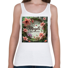 PRINTFASHION Testvér - Női atléta - Fehér