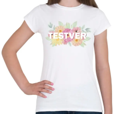 PRINTFASHION Testvér virágokkal - Női póló - Fehér női póló