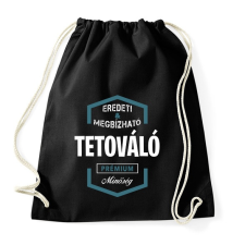 PRINTFASHION Tetováló prémium minőség - Sportzsák, Tornazsák - Fekete tornazsák