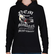 PRINTFASHION tetovált.w - Női kapucnis pulóver - Fekete női pulóver, kardigán