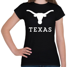 PRINTFASHION Texas  - Női póló - Fekete női póló