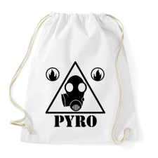 PRINTFASHION TF 2- Pyro - Sportzsák, Tornazsák - Fehér tornazsák
