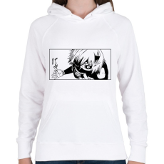 PRINTFASHION TG - Character - Női kapucnis pulóver - Fehér