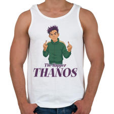 PRINTFASHION Thanos - Férfi atléta - Fehér atléta, trikó