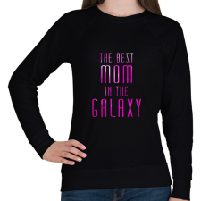 PRINTFASHION the best mom - Női pulóver - Fekete női pulóver, kardigán