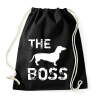 PRINTFASHION The boss - Sportzsák, Tornazsák - Fekete