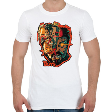 PRINTFASHION The boys art - Férfi póló - Fehér