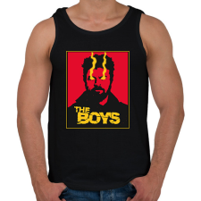 PRINTFASHION The boys - Butcher - Férfi atléta - Fekete atléta, trikó