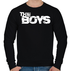 PRINTFASHION The Boys - Férfi pulóver - Fekete