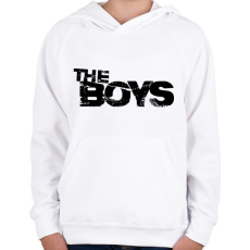 PRINTFASHION The Boys - Gyerek kapucnis pulóver - Fehér