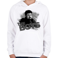 PRINTFASHION The Boys - Gyerek kapucnis pulóver - Fehér
