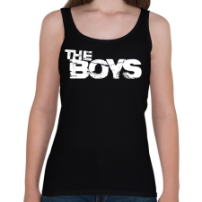 PRINTFASHION The Boys - Női atléta - Fekete női trikó