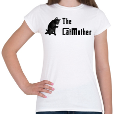 PRINTFASHION the catmother - Női póló - Fehér