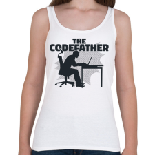 PRINTFASHION The Codefather - Női atléta - Fehér női trikó