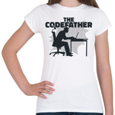 PRINTFASHION The Codefather - Női póló - Fehér női póló