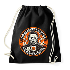 PRINTFASHION The Devil's Coffee - Sportzsák, Tornazsák - Fekete tornazsák