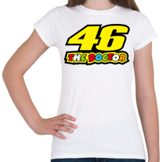 PRINTFASHION The Doctor 46 - Női póló - Fehér