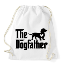 PRINTFASHION The Dogfather - Tacskó - Sportzsák, Tornazsák - Fehér tornazsák