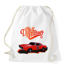 PRINTFASHION The Dukes of Hazzard - Sportzsák, Tornazsák - Fehér tornazsák