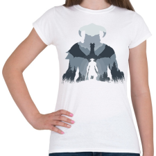 PRINTFASHION The Elder Scrolls - Női póló - Fehér női póló