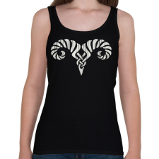 PRINTFASHION The Elder Scrolls V Skyrim - Női atléta - Fekete női trikó