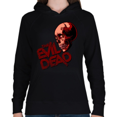 PRINTFASHION the evil dead - Női kapucnis pulóver - Fekete