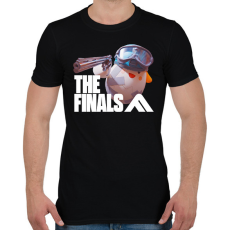 PRINTFASHION The Finals egg - Férfi póló - Fekete