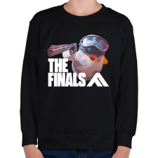 PRINTFASHION The Finals egg - Gyerek pulóver - Fekete gyerek pulóver, kardigán
