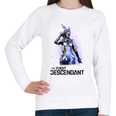 PRINTFASHION The First Descendant Bunny - Női pulóver - Fehér