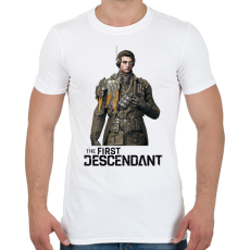 PRINTFASHION The First Descendant Enzo  - Férfi póló - Fehér