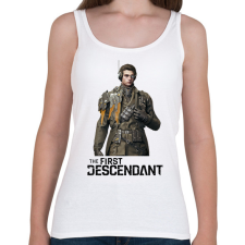 PRINTFASHION The First Descendant Enzo  - Női atléta - Fehér női trikó