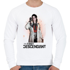 PRINTFASHION The First Descendant Gley - Férfi pulóver - Fehér